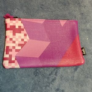 Pink Star Pattern Ispy Clutch